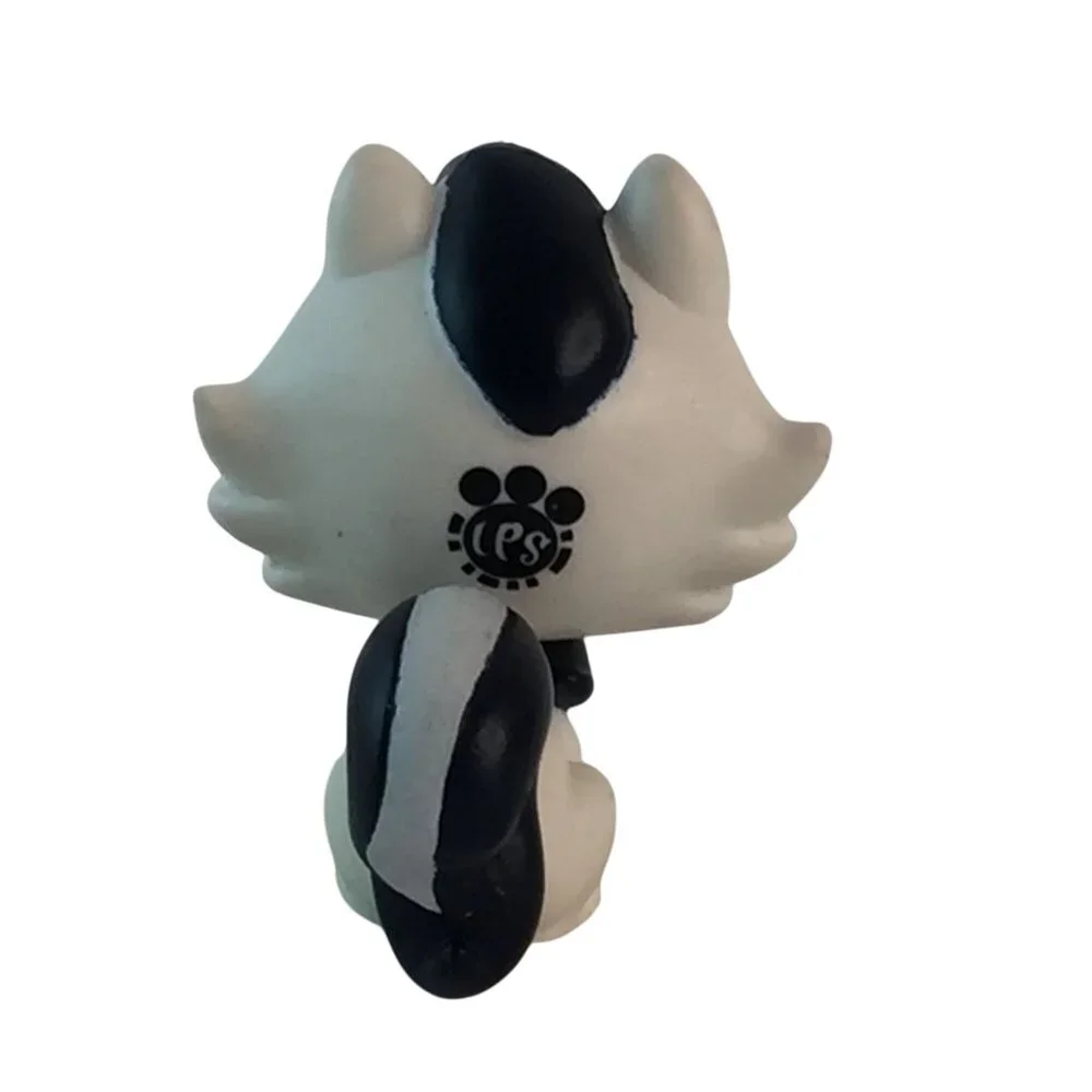 Littlest Pet Shop LPS #319 Glossy Felinsky Cat #320 Inkwell Felinsky Kitten - Picture 4 of 11